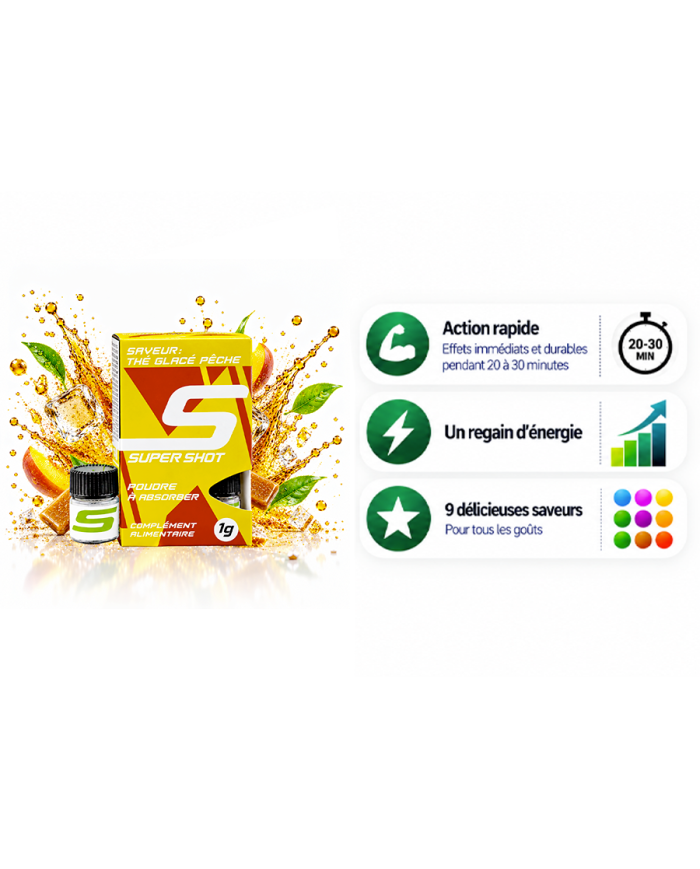 SUPER SHOT - POUDRE ENERGISANTE